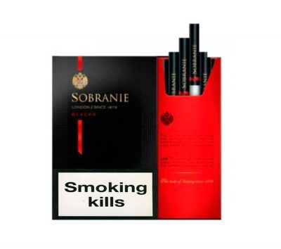 Sobranie KS SS Black – Elegance in Every Puff.