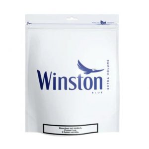 Winston Blue HVT Stand Up Pouch Bag